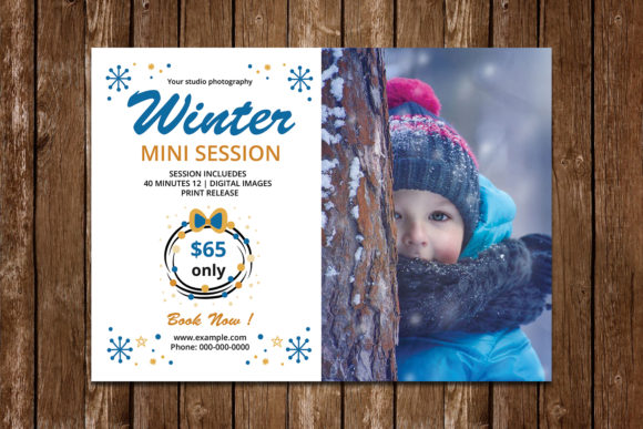Download Winter Photography Mini Session Template - Template Collection