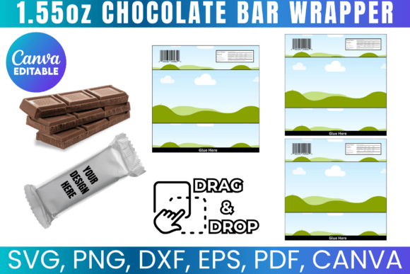 Download Chocolate Bar Wrapper Template - Template Collection