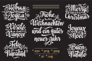 Download Christmas Templates in Multiple Languages - Template Collection