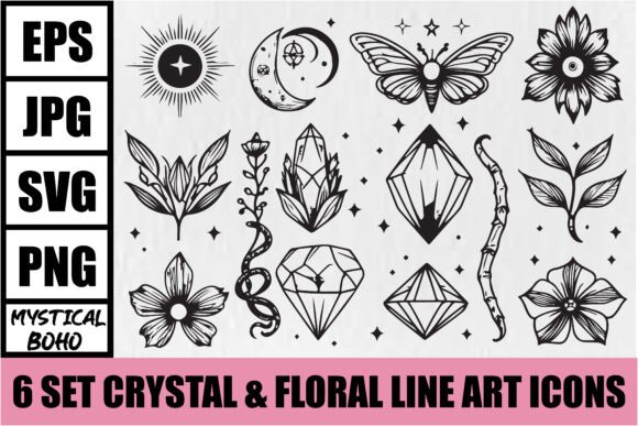 Download Mystical Boho Crystal Bundle - Bundle Collection