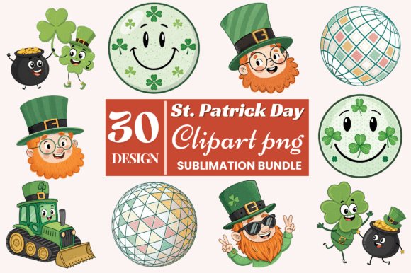 Download St. Patrick Day Clipart PNG Bundle - Bundle Collection