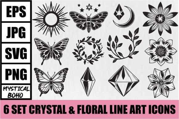 Download Mystical Boho Crystal Bundle - Bundle Collection