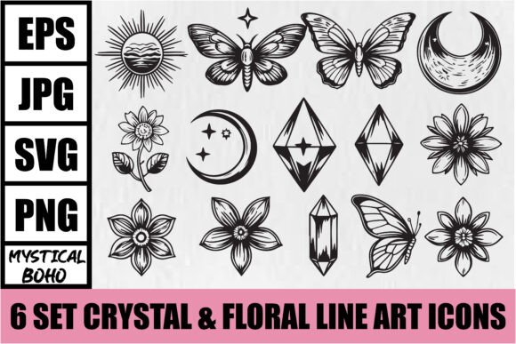 Download Mystical Boho Crystal Bundle - Bundle Collection