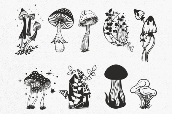 Download Mushroom Svg Bundle, Magic Mushroom SVG - Bundle Collection