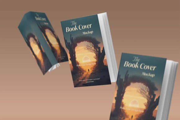 Download Hardcover Book Mockup Photoshop Template - Template Collection