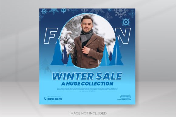 Download Winter Template Design for Big Sale - Template Collection