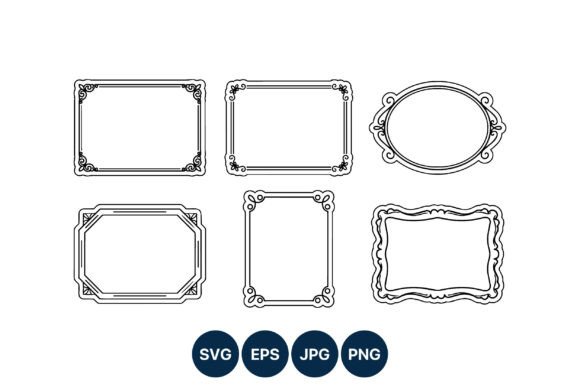 Download Vintage Ornamental Frame Collection - Frame collection Collection