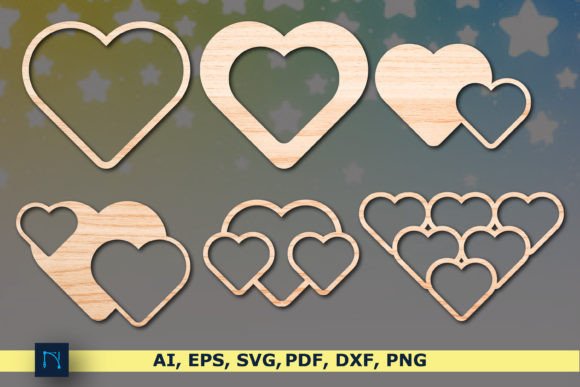 Download Cute Valentine Heart SVG Cut File Bundle - Bundle Collection