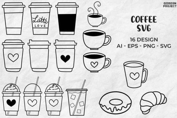 Download Coffee Svg Bundle, Coffee Cup Svg Bundle - Bundle Collection
