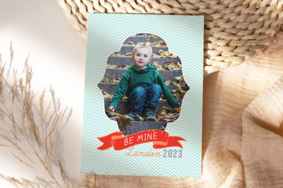 Download Blue Valentine's Day Photoshop Template - Template Collection