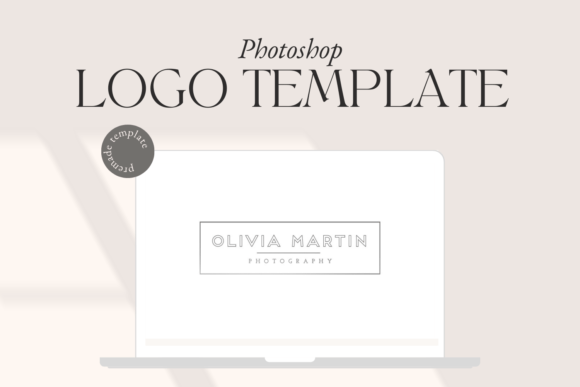 Download Minimalist Font Logo Photoshop Template - Template Collection