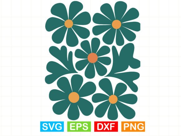 Download Boho Flowers Design SVG Vector - Flowers Collection