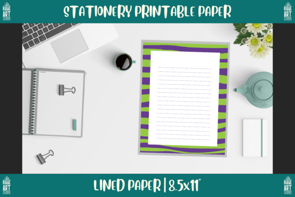 Download Bordered Stationery Printable Paper 218 - Premium Resources
