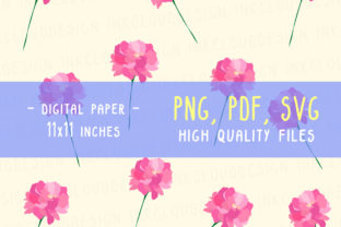 Download Plant Flowers Digital Paper Scrapbooking - Flowers Collection