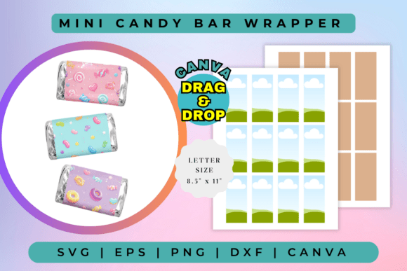 Download Mini Candy Bar Wrapper Template - Template Collection