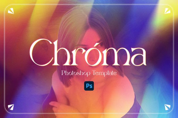 Download Chromatic Effect Photoshop Template - Template Collection