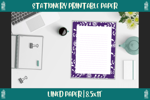 Download Bordered Stationery Printable Paper 230 - Printable paper Collection
