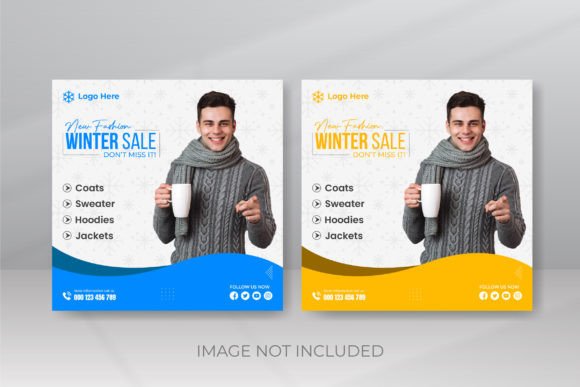 Download Winter Template Design for Big Sale - Template Collection