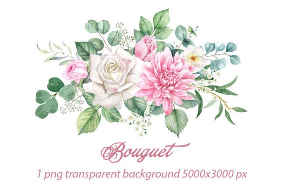 Download Watercolor Flowers, Floral Border, PNG - Flowers Collection
