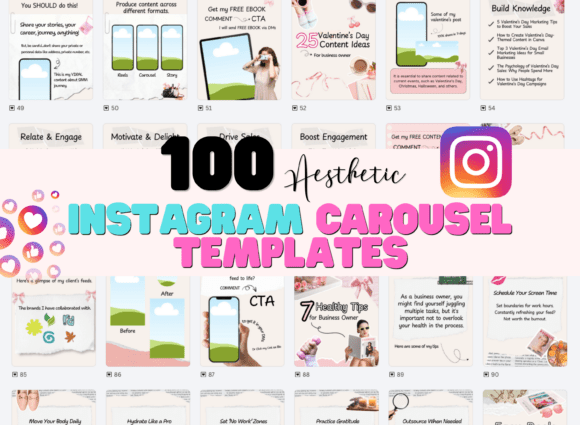 Download 100 Canva Instagram Carousel Template - Template Collection
