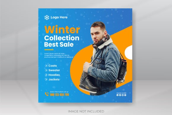 Download Winter Template Design for Big Sale - Template Collection