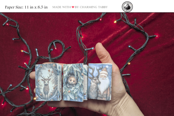 Download Whimsical Christmas Mini Books Printable - Print Collection