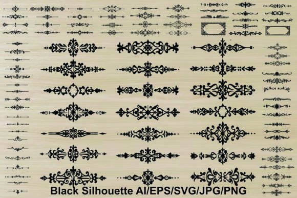 Download Flourishes Bundle, Flourishes, Dividers - Bundle Collection