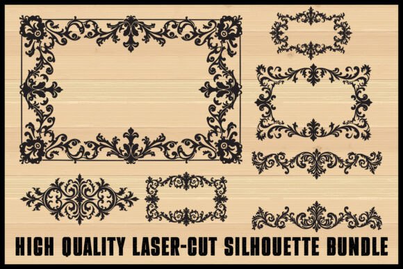 Download Elegant Ornamental Frame Bundle - Bundle Collection