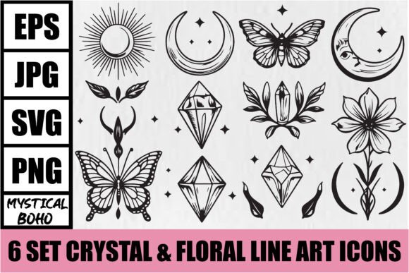 Download Mystical Boho Crystal Bundle - Bundle Collection